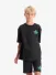 Black Bananas Kids Jongens Set T-shirt Short 3d Convoy Zwart