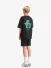 Black Bananas Kids Jongens Set T-shirt Short 3d Convoy Zwart