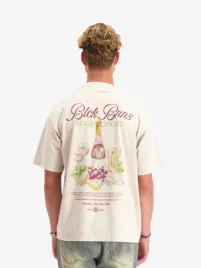 Black Bananas Heren T-shirt Wine Table Sand