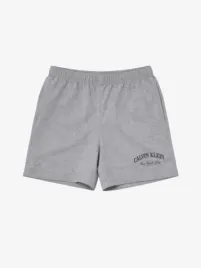 Calvin Klein Heren Short Terry Collegiate Heroic Grijs