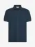 Calvin Klein Heren Polo Open Collar Pique Navy Stone