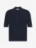 Calvin Klein Heren Polo Wafel Dark Sapphire