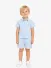 Calvin Klein Jongens Baby Set Blouse Short Breezy Blue