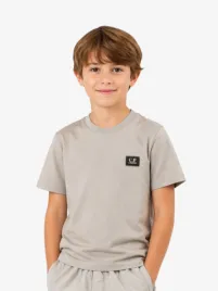 C.p. Company Kids Jongens T-shirt Smoke Grijs