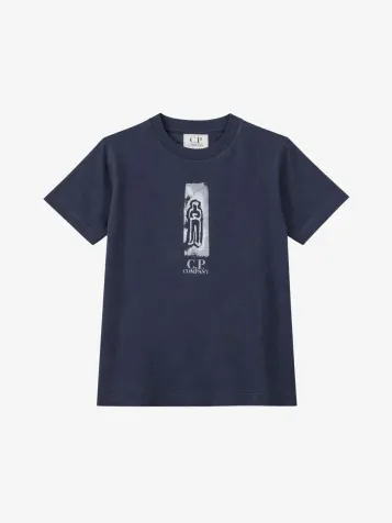 Jongens T-shirt Total Eclipse Blauw