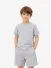 C.P. Company Kids Jongens Set T-shirt Short Smoke Grijs