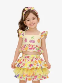 Daga Meisjes Set Tutti Frutti Rok