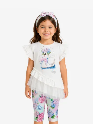 Meisjes Set Pastel Bloom