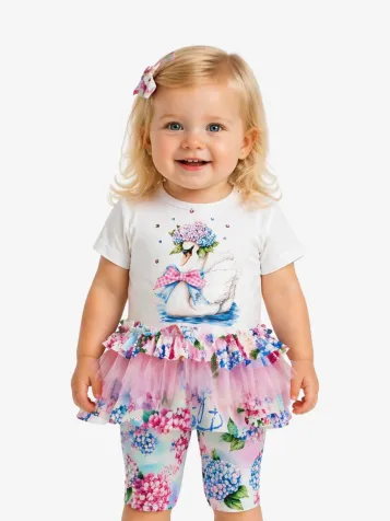 Meisjes Baby Set Pastel Bloom