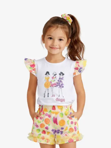 Meisjes Set Tutti Frutti Short