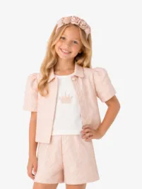 Deolinda Meisjes Set Linda Dusky Roze