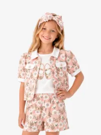 Deolinda Meisjes Set Linda Bloemen