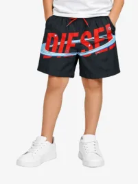 Diesel Junior Jongens Zwembroek Mipwirl Zwart
