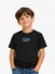 Diesel Junior Jongens T-shirt Tlogy Oversized Zwart