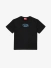 Diesel Junior Jongens T-shirt Tlogy Oversized Zwart