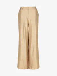 Freebird Icons Dames Broek Lolani Wide Goud