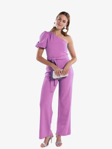 Dames Jumpsuit Jossy Roze Lemonade