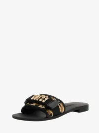 Guess Dames Slippers Elyze5 Zwart Natural
