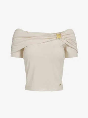 Dames Top Brigitte Off Shoulder Lovers Beach