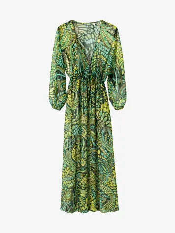 Dames Kimono Ines Abstract Dots Big