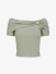 Guess Dames Top Brigitte Off Shoulder Sage Leaf