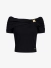 Guess Dames Top Brigitte Off Shoulder Zwart