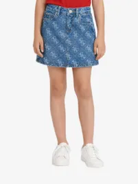 Guess Kids Meisjes Spijkerrok Maxi 4g Laser Wash