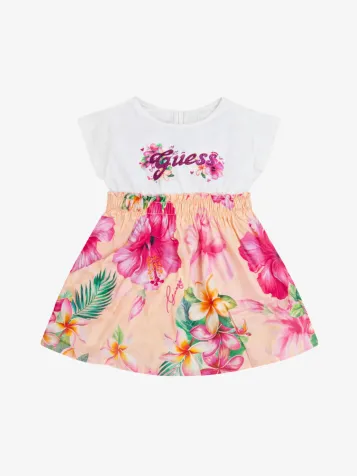 Meisjes Jurk Hibiscus Oasis