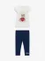 Guess Kids Meisjes Set T-shirt Legging Pure Wit