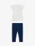 Guess Kids Meisjes Set T-shirt Legging Pure Wit