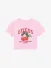 Guess Kids Meisjes T-shirt Crop Cherry Blooming Azalea Roze