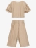 Guess Kids Meisjes Set Top Broek Pale Sand Lurex