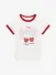 Guess Kids Meisjes T-shirt Cherry Pure Wit