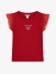 Guess Kids Meisjes T-shirt Rib Mesh Chili Red