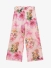 Guess Kids Meisjes Broek Chiffon Palazzo Hibiscus Oasis