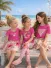 Guess Kids Meisjes T-shirt High Low Paars Dragonfruit