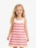 Guess Kids Meisjes Jurk Crochet Paars Link Oranje