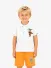 Guess Kids Jongens Set Polo Pure Wit Ember Sunset