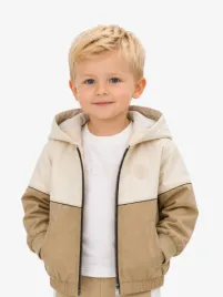 Boss Kids Jongens Baby Zomerjas Donker Beige