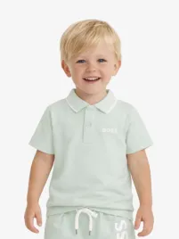 Boss Kids Jongens Baby Polo Spruit Groen
