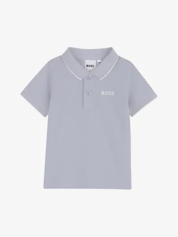 Jongens Baby Polo Licht Blauw
