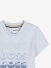 Boss Kids Jongens Baby T-shirt Licht Blauw