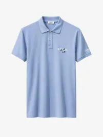 Iceberg Heren Polo Pique Azure