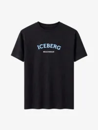 Iceberg Heren T-shirt Logo Zwart