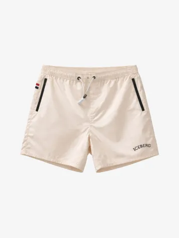 Heren Zwembroek Medium Creme