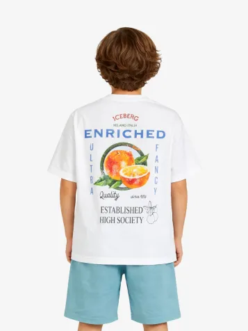 T-shirt Fit Over Bianco