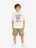 Iceberg Kids Completo T-shirt Bermuda In Cotone Papiro