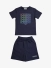 Iceberg Kids Completo T-shirt Bermuda In Cotone Navy