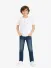 Jacob Cohen Junior Jongens T-shirt Golf Wit Grijs Groen