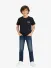 Jacob Cohen Junior Jongens T-shirt Golf Blauw Grijs Multi